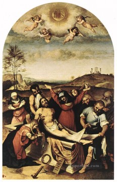 Deposition 1512 Renaissance Lorenzo Lotto Oil Paintings